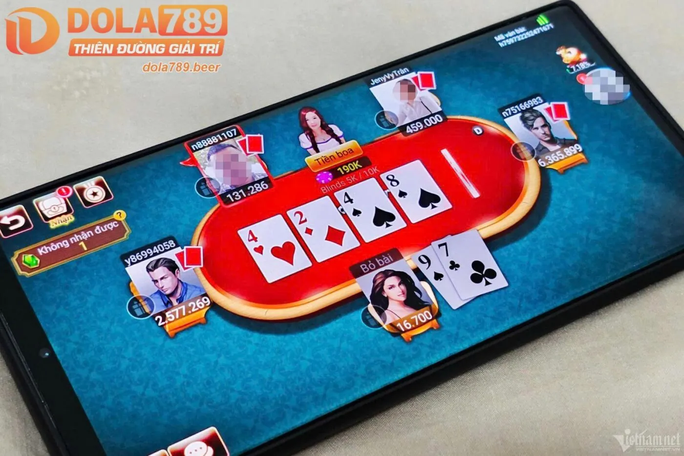 Người chơi cần giữ vững tâm lý khi tham gia